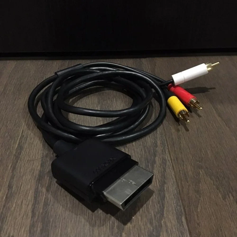 Official Microsoft Xbox 360 RCA Composite Cable